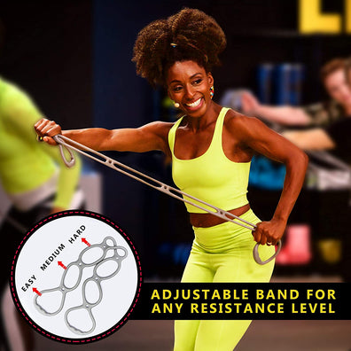 7 Ring Adjustable Resistance Bands Stretch Band for Recovery